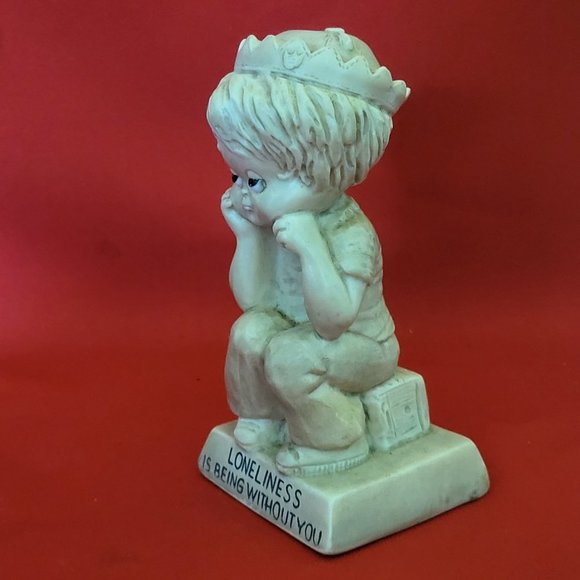 VTG R & W Berries Co Figurine Loneliness is Being Without You 1971 - Picture 6 of 12